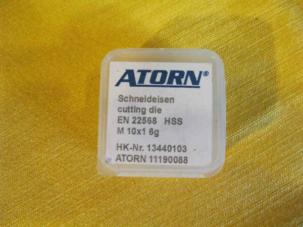 ATORN HSS Schneideisen  M 10 x 1