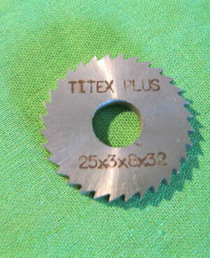 Re-Bo HSS Metall Kreissägeblatt 32x3x8  40 A