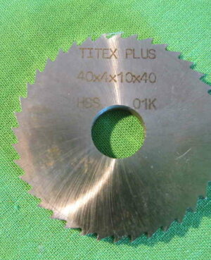 Re-Bo HSS Kreissägeblatt 40x2x10  50 A