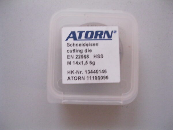 ATORN HSS Schneideisen  M 14 x 1,5 – Bild 3