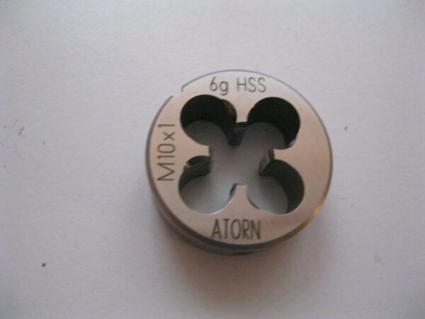 ATORN HSS Schneideisen  M 10 x 1 – Bild 2