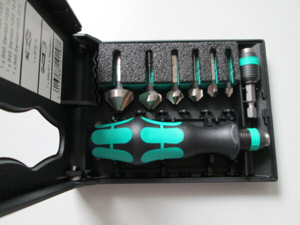 Wera Kegelsenker Bits 8-teilig in Kassette – Bild 4